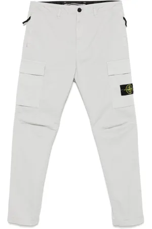 Stone Island Cargo-bukser med kompasmærke