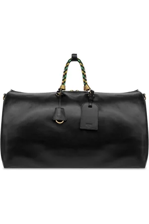 Moschino Duffle-lædertaske med lynlås