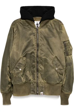 A Bathing Ape Bomberjakke med logotryk