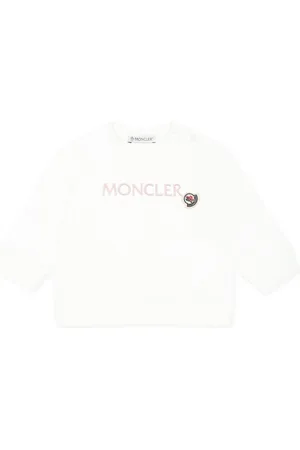 Moncler T-shirt med broderet logo
