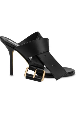 Moschino Mules med dekorativt spænde