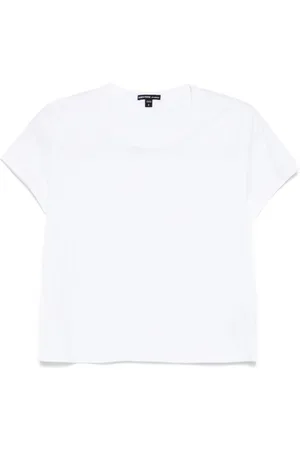 James Perse T-shirt i børstet jersey