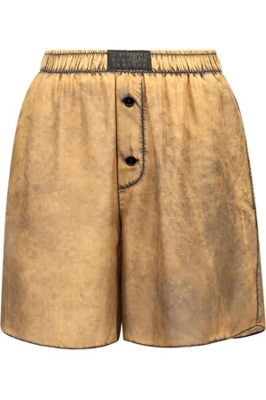 Maison Margiela Denimshorts med slitageeffekt