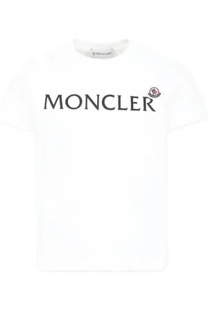 Moncler T-shirt med logotryk