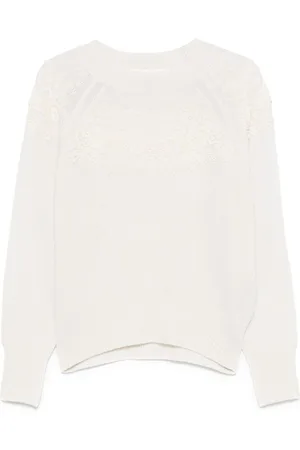 ERMANNO SCERVINO Sweater med 3D-detalje