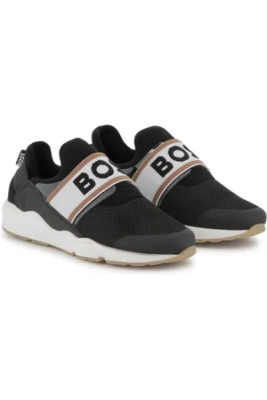 HUGO BOSS Slip-on-sneakers med logobånd