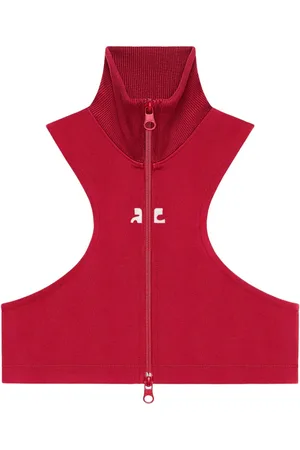 Courrèges Cropped vest