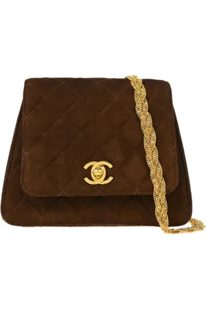 CHANEL Skuldertaske med flaplukning fra 1998