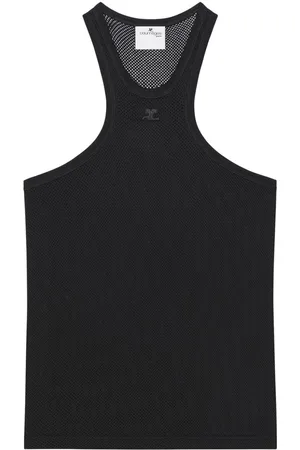 Courrèges Tanktop i mesh