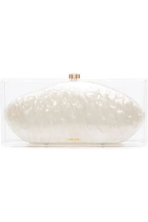 Cult Gaia Transparent Annika clutch
