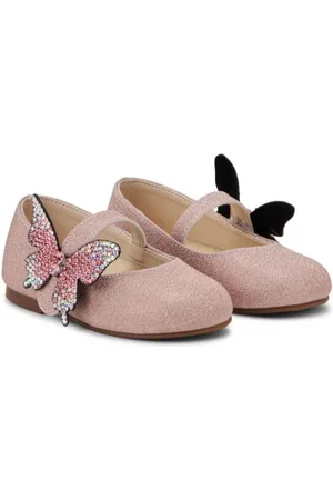 Babywalker Ballerinaer med sommerfuglemotiv