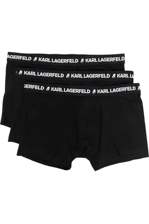 Karl Lagerfeld Boksershortssæt med logo-linning