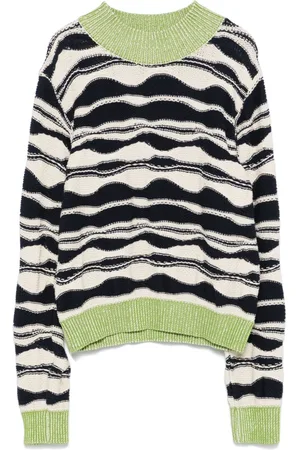 HENRIK VIBSKOV Bølge-strikket sweater