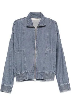 REMAIN Denimjakke med flagermusærmer
