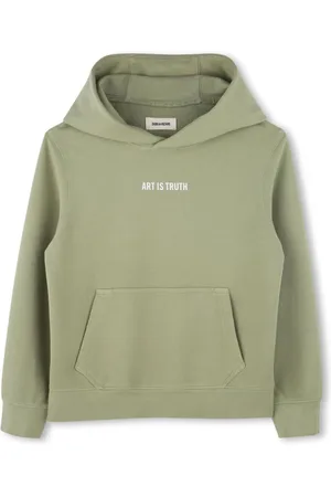 Zadig & Voltaire Hættetrøje med slogantryk