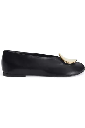 Jil Sander Ballerinaer med dekorativ plade