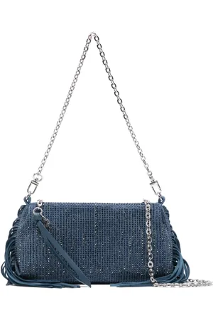 Maje Krystaludsmykket crossbody-taske