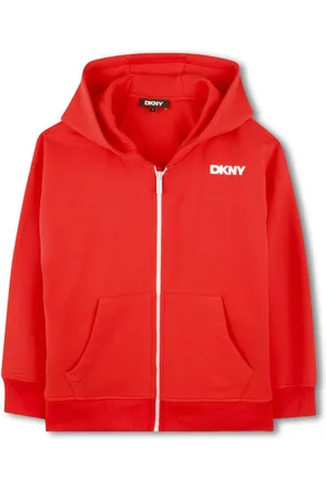 DKNY Cardigan med logotryk