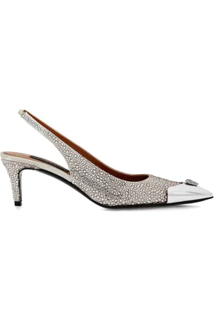 Philipp Plein 55 mm Mix Strass pumps