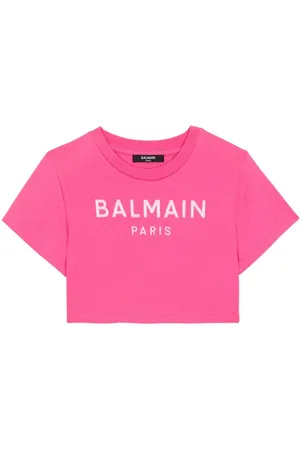 Balmain T-shirt med logotryk