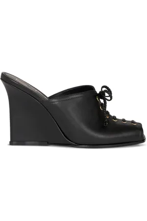 Etro Mules i læder med snøre