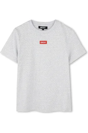 DKNY T-shirt med logotryk