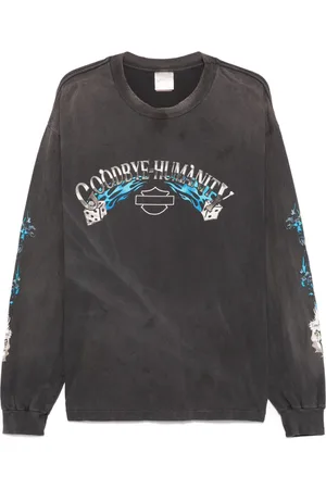 SAINT MXXXXXX T-shirt med slogantryk