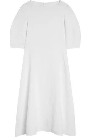 Jil Sander Kjole med pufærmer