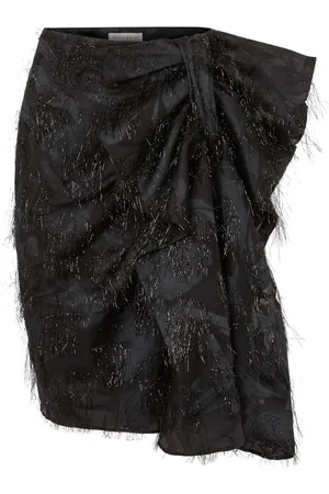 Nina Ricci Asymmetrisk nederdel med sløjfe
