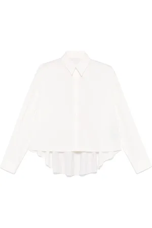 Maison Margiela Skjorte med kontrastpanel