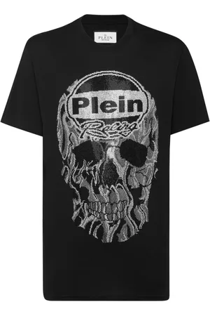 Philipp Plein Strass Skull T-shirt