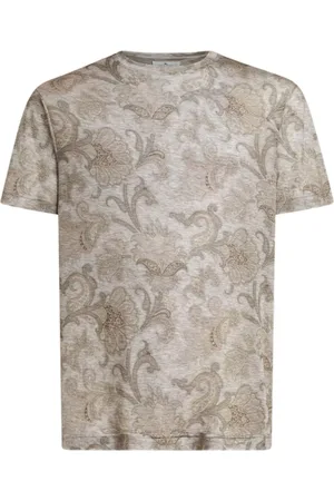 Etro T-shirt med paisleytryk