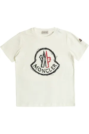 Moncler T-shirt med logomærke
