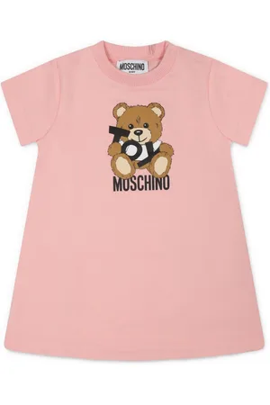 Moschino Kort kjole med bamsetryk