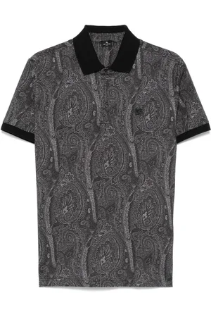 Etro Polo med paisleytryk