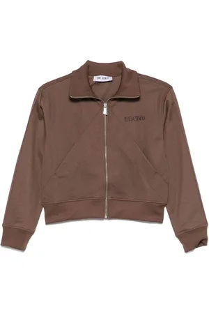 The Attico Sweatshirt med logoapplikation