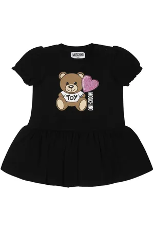 Moschino Kort kjole med bamsetryk