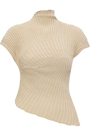 Cult Gaia Ribstrikket T-shirt