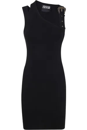 VERSACE Midi-kjole med logospænde