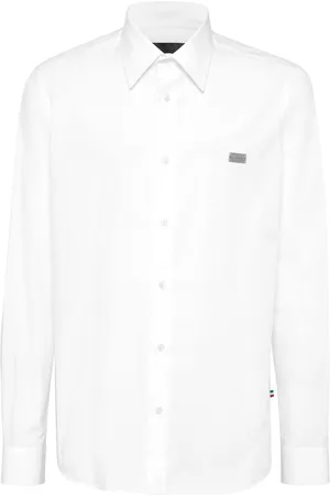 Philipp Plein Skull & Bones skjorte