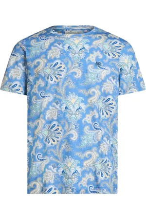 Etro T-shirt med paisleytryk