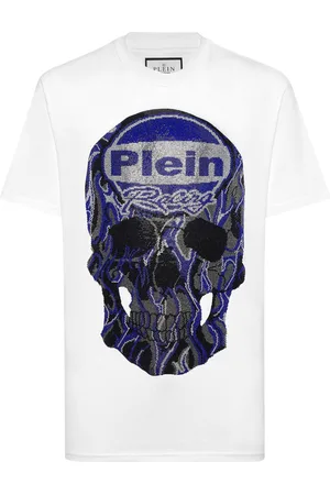 Philipp Plein Strass Skull T-shirt