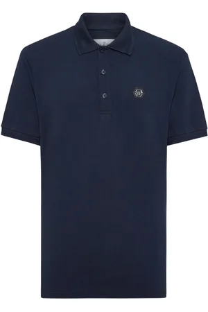 Philipp Plein Polo med logo-applikation