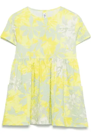 Il gufo Kjole med blomstertryk
