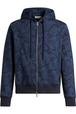 Etro Hættetrøje med paisley-tryk