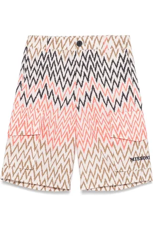 Missoni Shorts med zigzag-tryk