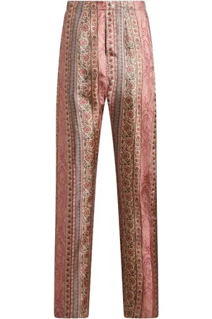 Etro Paisley-mønstrede bukser