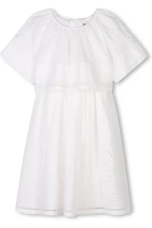 Chloé Kjole med broderie-anglaise