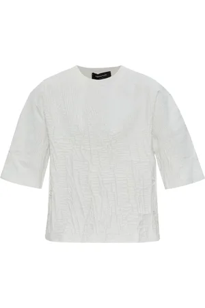 Fabiana Filippi T-shirt med krakeleret effekt