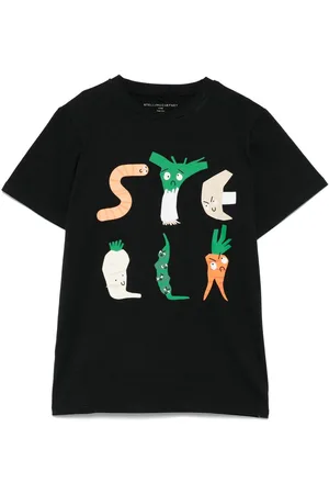 Stella McCartney T-shirt med logotryk
